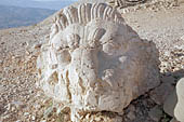Nemrut Dagi Milli Parki, the tomb of King  Antiochos I, west terrace